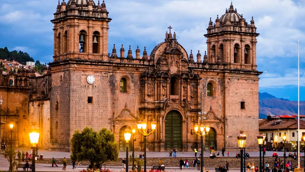 Cusco Cathedral Main Square Peru