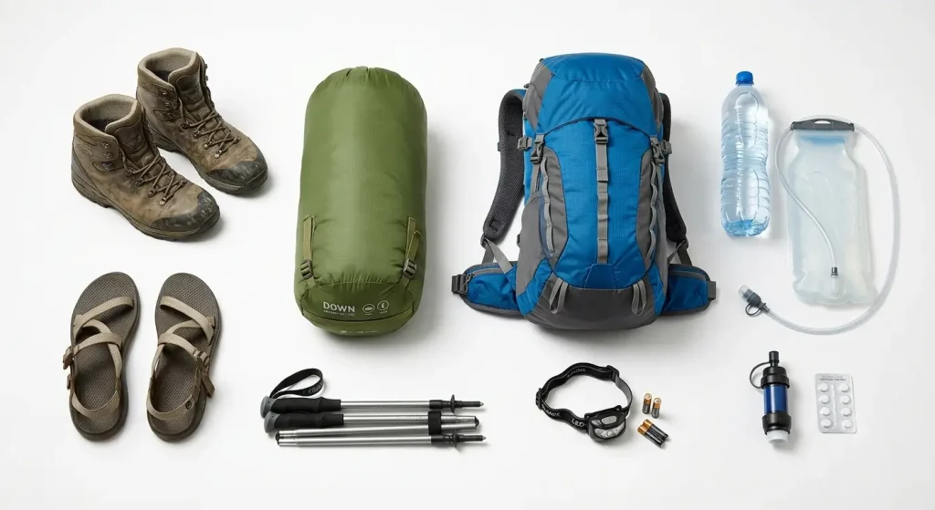 Footwear, Gear & Equipment