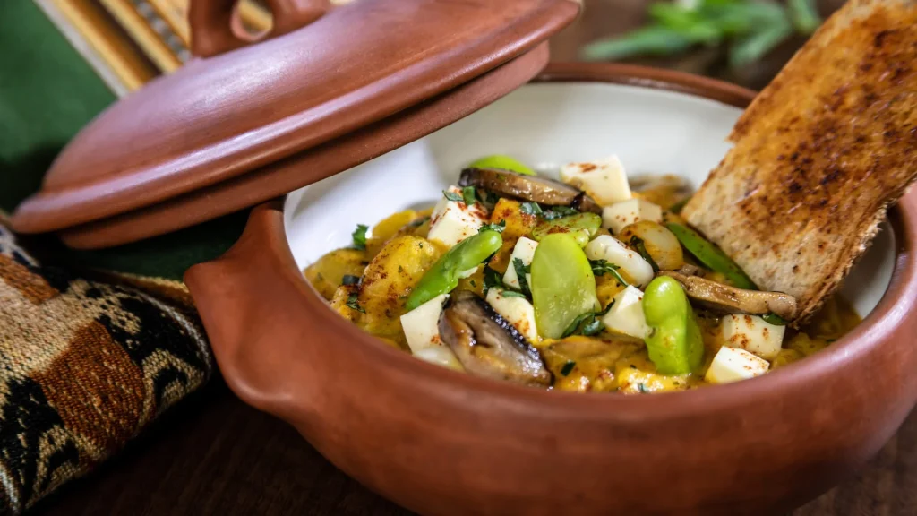Kapchi (or Capchi), a traditional stew from Peruvian cuisine