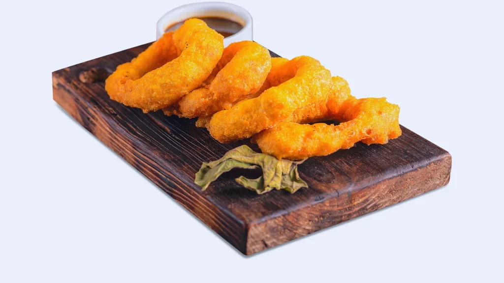 Picarones, a traditional fried dessert.