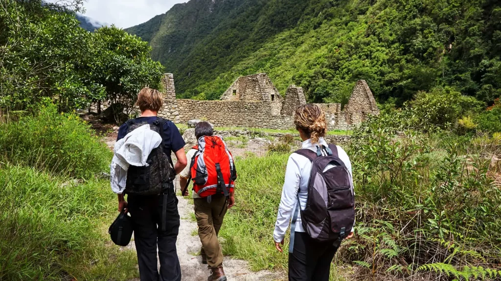 The archaeological ruins of Choquequirao in Peru