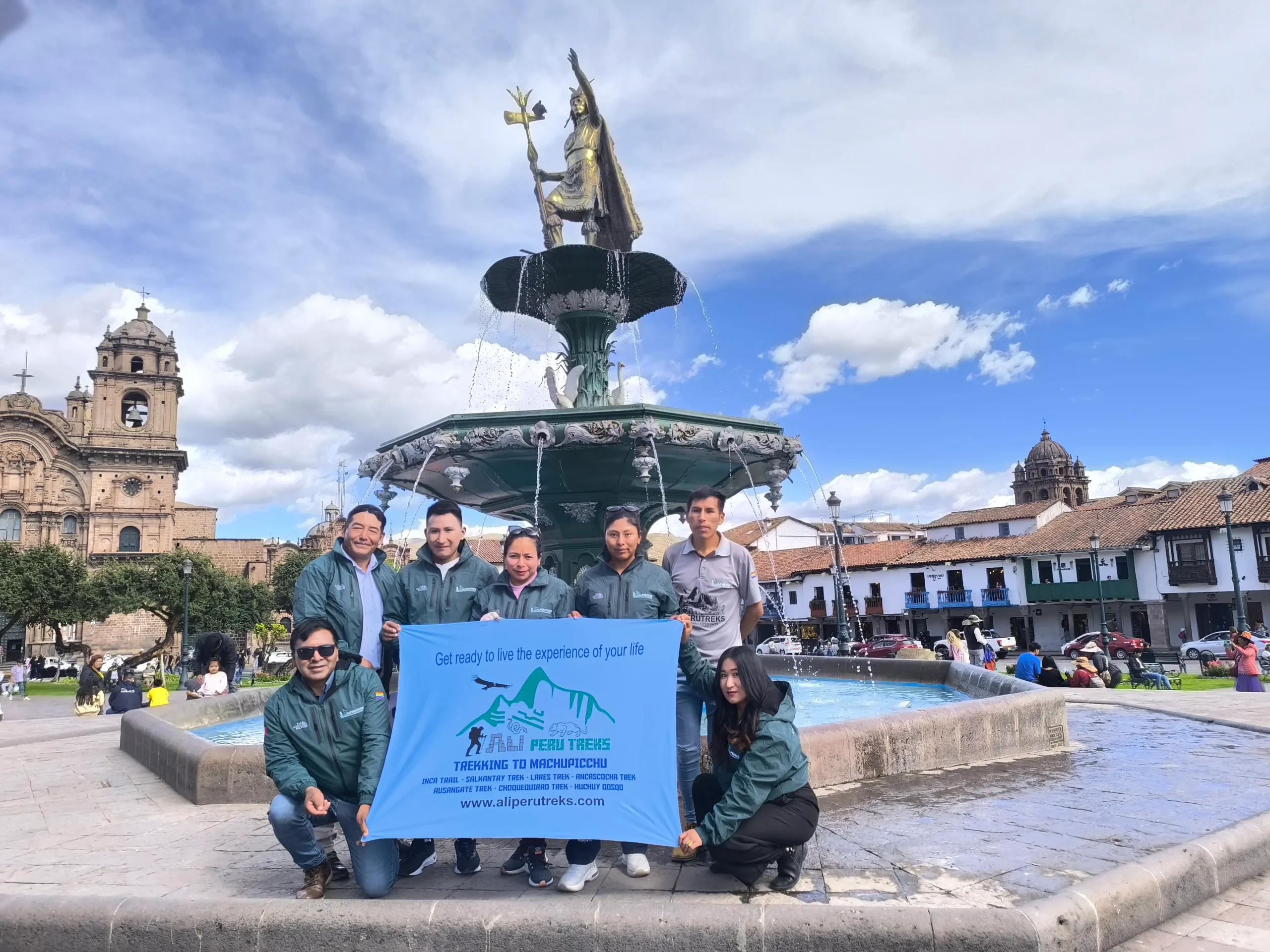 The team behind Ali Peru Treks