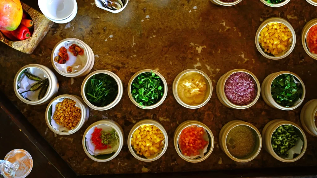 Traditional Peruvian Cuisine fresh prep