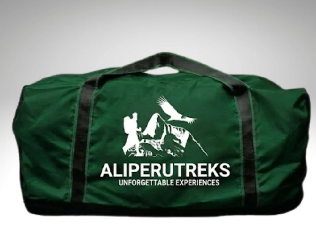 Duffel bag for hiking and trekking gear