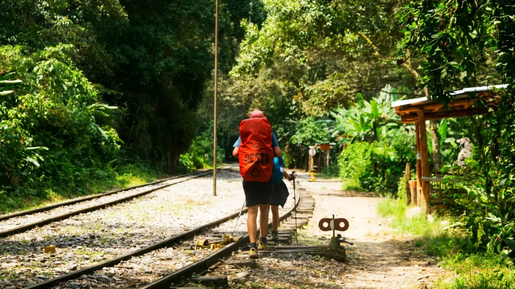 hiking the Inca Trail to Machu Picchu Peru